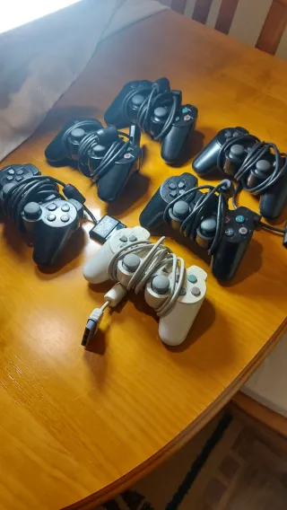 MANDOS PS2 LOTE DE 5