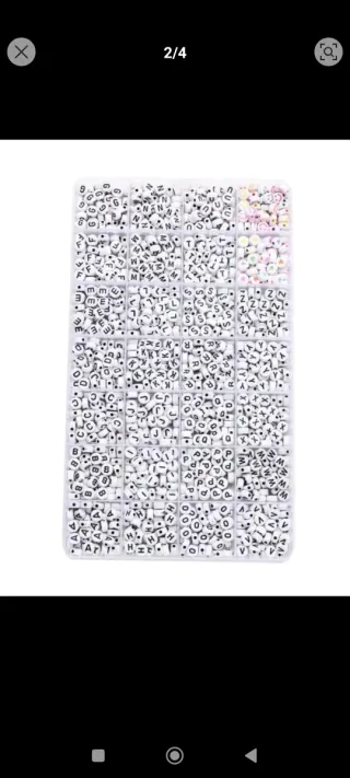 Pulseras personalizadas con letras