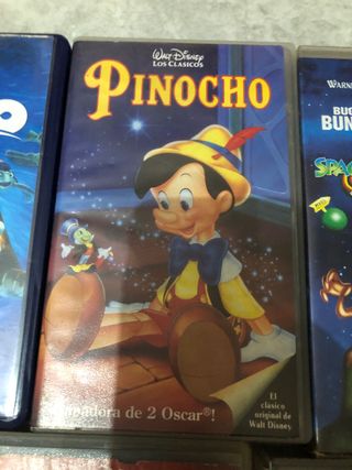 Lote 10 Cintas VHS Disney Clásicos