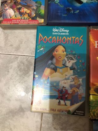 Lote 10 Cintas VHS Disney Clásicos