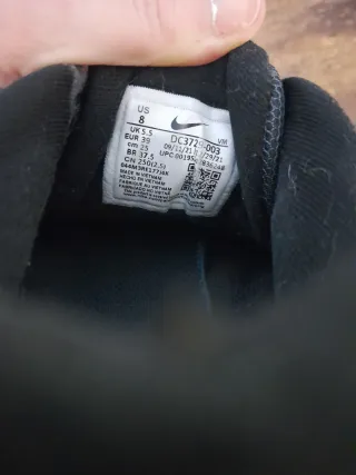 Scarpe Nike 39 nere e bianche