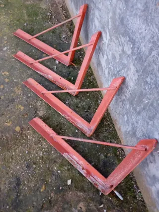 4 Ángulos Reforzados Metálicos para Estantería