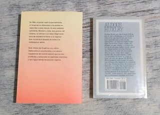 Lote 4 Libros: 1984, Un Mundo Feliz y Julio Verne.
