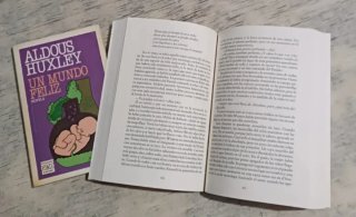 Lote 4 Libros: 1984, Un Mundo Feliz y Julio Verne.