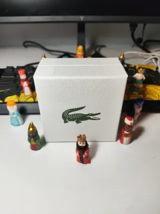 Pulsera Lacoste Doble Logo Acero Plata