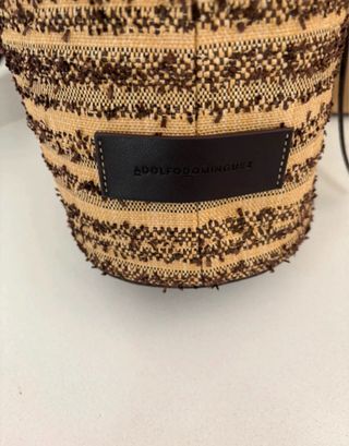 Bolso Adolfo Dominguez Beige y Marrón