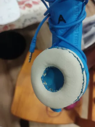 Auriculares para niños (azul y rosa)