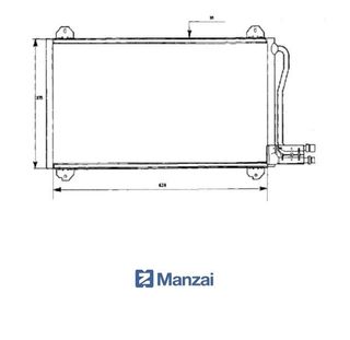 Condensador MERCEDES Sprinter 96-06