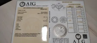 Diamante Redondo Brillante 0.76 Cts J I1