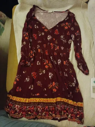 Vestido estampado floral