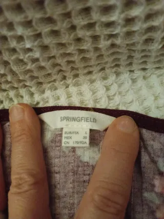 Vestido estampado floral