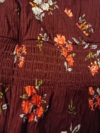 Vestido estampado floral