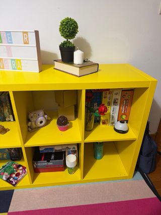 Estantería Kallax Amarilla IKEA