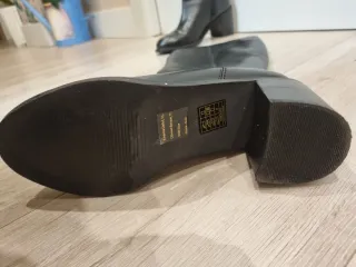 Botas de piel negras altas 100% piel