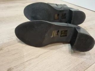 Botas de piel negras altas 100% piel