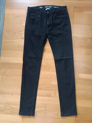 Pantalón vaquero negro Easy Wear T-42
