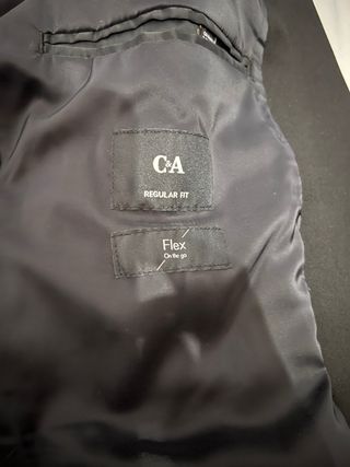 Traje C&A Negro Hombre