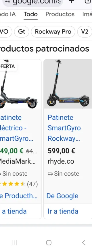 Monopatín eléctrico SmartGyro