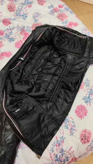 Cazadora chaqueta moto mujer piel helstons S