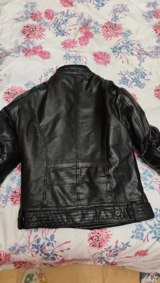 Cazadora chaqueta moto mujer piel helstons S