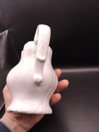 🇪🇦 Jarra de loza Isabelina blanca