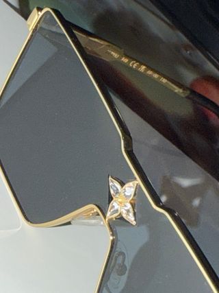 Gafas Louis Vuitton Doradas y Grises
