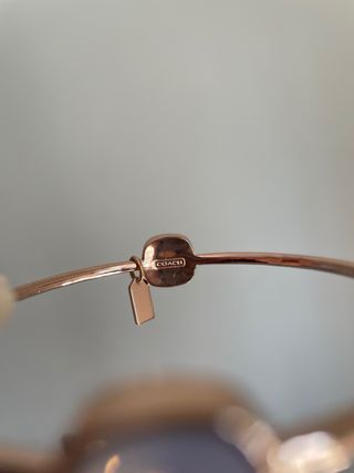 Pulsera Coach Oro Rosa con Piedras