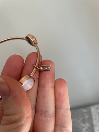 Pulsera Coach Oro Rosa con Piedras