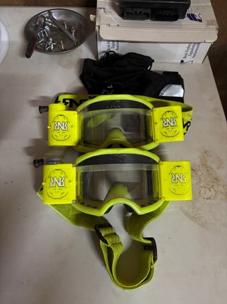 Gafas Motocross RNR XL Amarillas