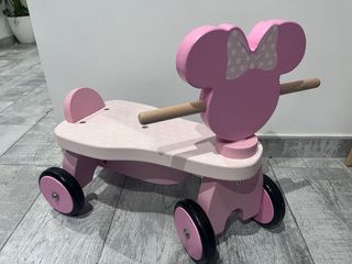 Correpasillos Madera Minnie Mouse Rosa