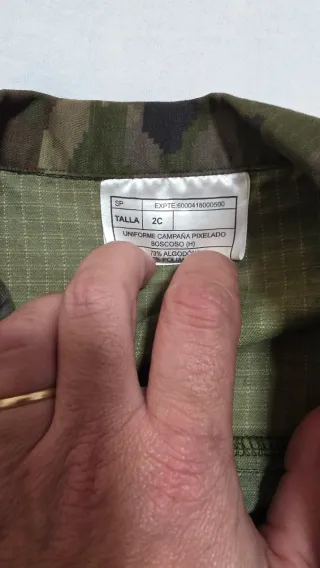 Uniforme reglamentario ET