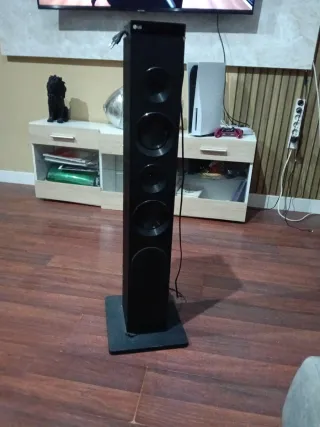 Torre de sonido LG negra