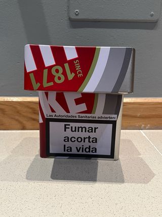 Caja Metálica Lucky Strike Vintage Grande