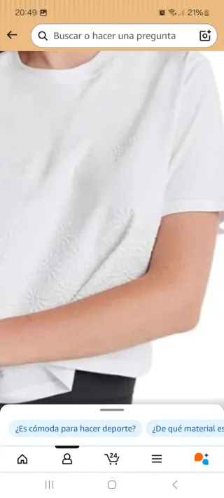 Camiseta blanca Desigual