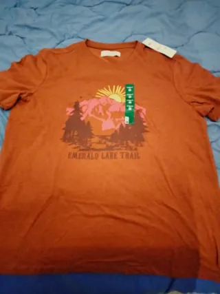 Camiseta Estampada Montaña Emerald Lake Trail