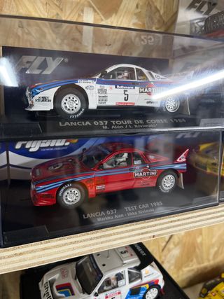 Lancia 037 Fly Martini Rally Coche Slot