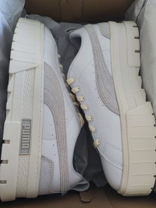 Puma Mayze Leather Plataforma Talla 42