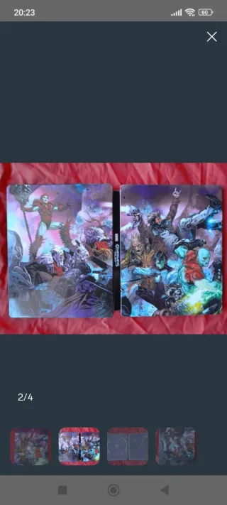 Caja Metálica Guardianes de la Galaxia