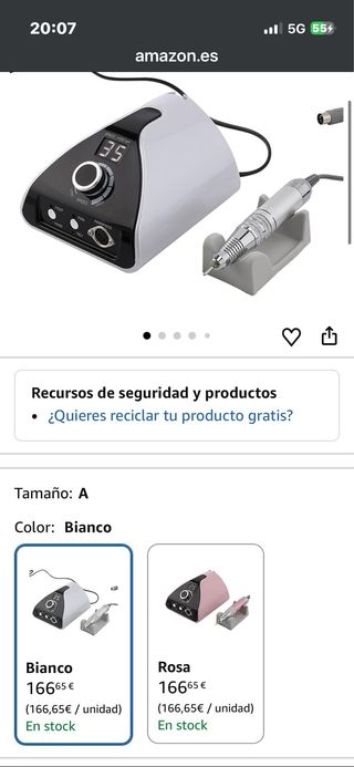 Kit Uñas Gel y Lámpara UV LED Taladro