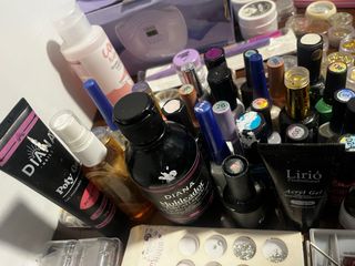 Kit Uñas Gel y Lámpara UV LED Taladro