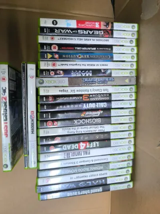Colección 25 Videojuegos Xbox 360