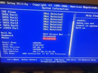 Placa base Foxconn + AMD Athlon X2 250 + 4GB RAM