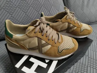 Zapatillas Munich. Original .40 Beige/Marrón