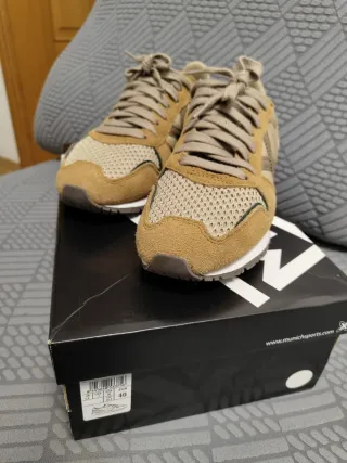 Zapatillas Munich. Original .40 Beige/Marrón
