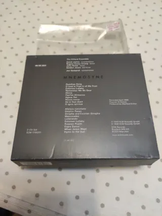 CD Jan Garbarek The Hilliard Ensemble Mnemosyne