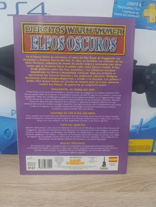 Warhammer Ejércitos Elfos Oscuros Suplemento