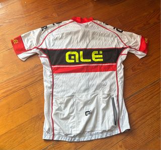 Maillot Ciclismo ALE Blanco Rojo