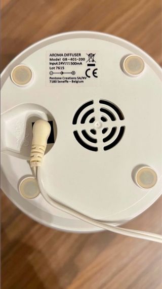 Lampada diffusore oli essenziali LED in vetro