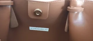 Borsa a mano marrone