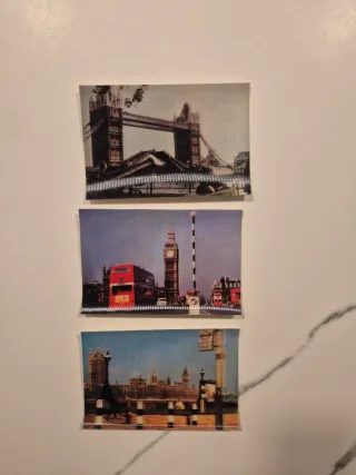 Postales Vintage Londres 3D